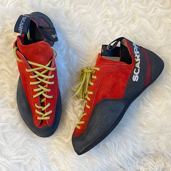 Scarpa Shoes Scarpa Womens Red Rock Leather Climbing Shoes Size Eu